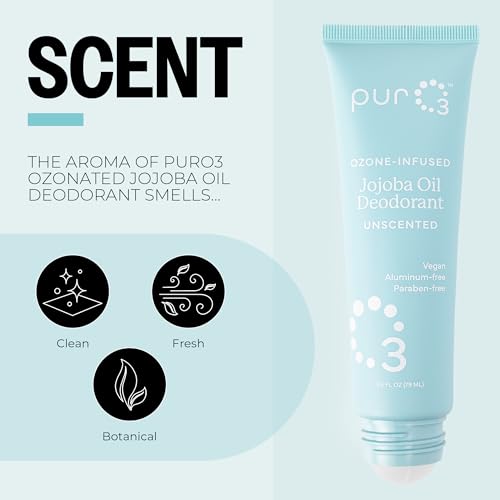 PurO3 Desodorante Orgánico de Aceite de Jojoba 2.5 fl oz miniatura 5