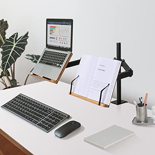 Buchständer mit Klemme 2 Größen (S-S) Cover