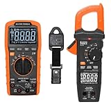 Klein Tools 80195 Digital Multimeter and Clamp Meter Kit, Auto-Ranging TRMS Voltage Tester, 1000V AC/DC, Magnetic Hanger, Professional Test Kit