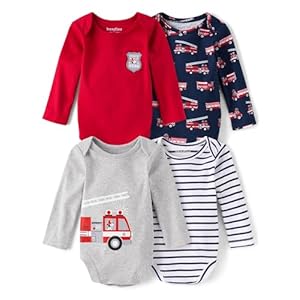 The Children’s Place baby-boys And Newborn Long Sleeve Bodysuits, Multipacks