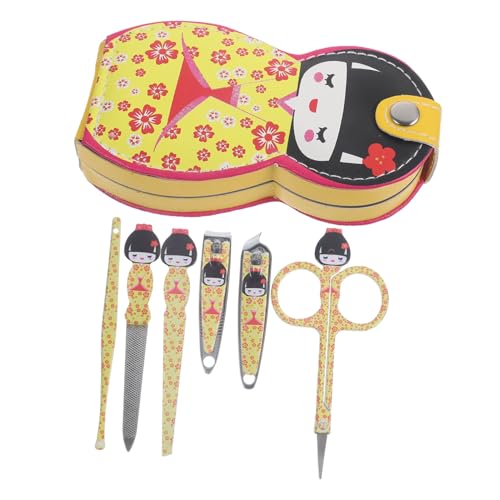 Ipetboom 1 Juego juego de tijeras para uñas herramienta equipo Clavos clíper cuidado personal scissors kit de manicura nails nail art kit nail kit cortaúñas tijeras de uñas Acero inoxidable