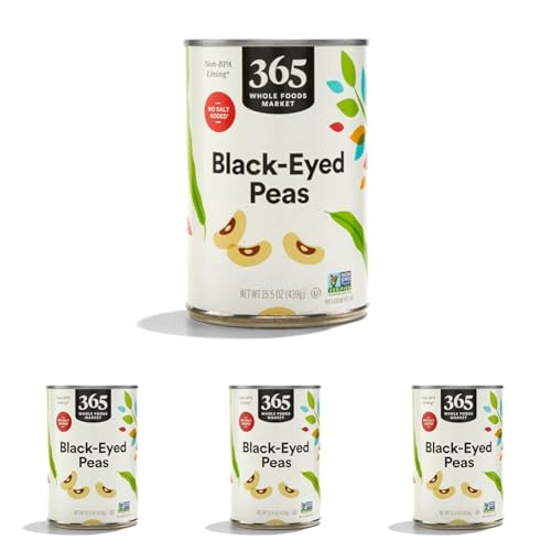 365 by Whole Foods Market, Peas Black Eyed No Salt