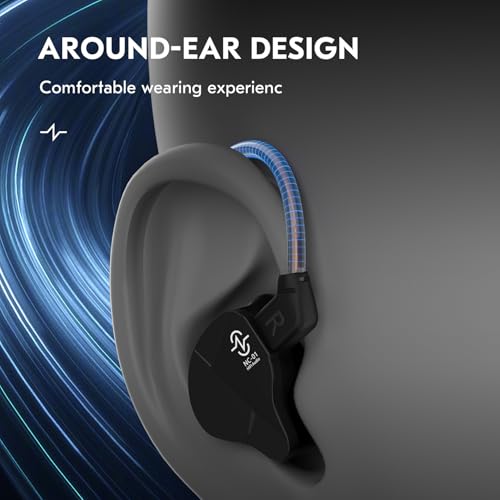 Image of KZ ZS10 Pro IEM Cable, Type-C USB C Earbuds Cable, CCZ C02 OFC in Ear Monitor Headphones Cords for ZS12 PRO X, ZSN PRO X, EDX PRO, ZAR, ZA12, Castor, ZAS, PRX, CCA CRA (QDC-Pins with Mic, Brown, 1.2m)