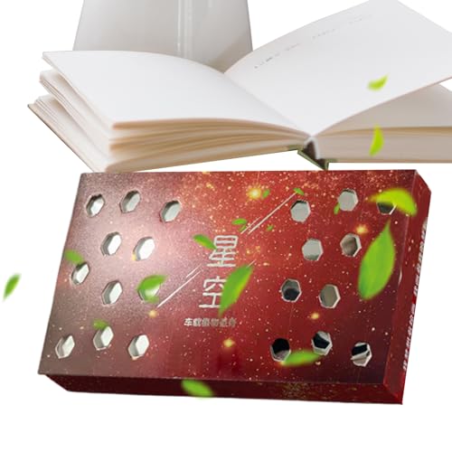 Désodorisant pour voiture - Bloc de parfum solide pour tableau de bord - 180 g - Diffuseur de parfum pour intérieur de voiture, gym, bureau, armoire, camion,...