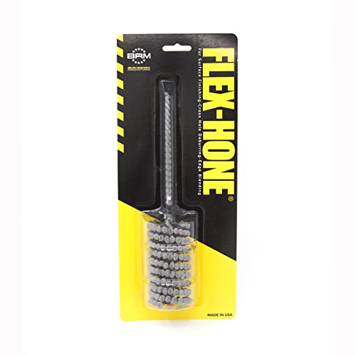 Image of Brush Research BC112600AO Flex-Hone, 1-1 /2 inch (38mm) Diameter, 600 Grit, Aluminum Oxide, for Aluminum, Brass, Bronze and Softer Non-Ferrous Materials