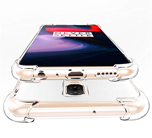 Coque OnePlus 6 transparente antichoc en silicone souple - 2