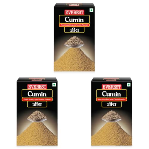 Image of Everest Cumin Powder, Carton, 100 Gram (Pack of 3)