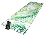 Nikitty Yoga - Reise Yogamatte Microfaser - federleicht, rutschfest, waschbar - travel Yoga mat hotyoga Bikram Fitness Pilates Sport - #yogitravel