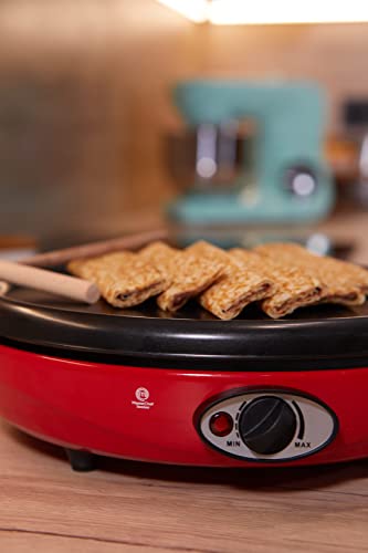 Masterchef Junior Crepera Easy Party - Leistung 1000 W, 2 austauschbare Antihaft-Platten, austauschbar für Crpes und… – Bild 6