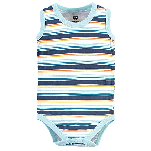 Image of Hudson Baby Unisex Baby Cotton Sleeveless Bodysuits
