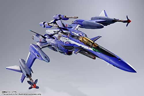 Image of TAMASHII NATIONS - Macross Movie: Absolute Live!!!!!! - YF-29 Durandal Valkirie (Maximilian Jenius Use) Full Set Pack, Bandai Spirits DX Chogokin Die-Cast Metal Collectible