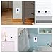 Pure Blue Color Outlet Covers Baby Proofing - Plug Covers for Electrical Outlets, Child Proof Socket Covers, Baby Safety Products for Home, Office