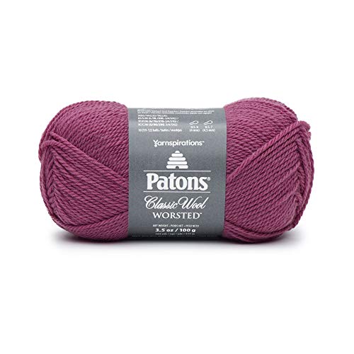 Image of Patons Classic Wool Yarn, Rich Raspberry