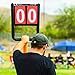 BESPORTBLE Score Flipper Basketball Score Keeper Table Top Scoreboard Portable 2-Digit Scoreboard for Sports Match Daily Use Outdoor Outside Scoreboard