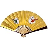 お茶道具 令和８年 干支 十二支 【土鈴 馬 溜塗 ５寸 扇子】 女性用サイズ