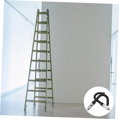 Outanaya 2 Peças Escada Telescópica Extensão Escada Gancho De Telhado Ganchos De Escada Para Rack De