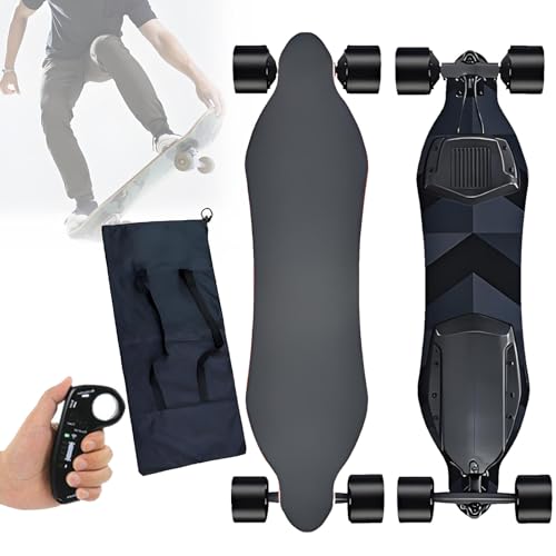 PxkVrin Skateboard Elettrico Longboard, Skateboard Elettrico...
