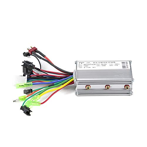 12inch Electric Scooter Conversion Kit 24V 350W Hub Motor DC Brushless Controller Twist Reverse Throttle and Brake for Mobility Scooter, Motor Vehicle Accessories (24V 350W Scooter Kit) - Thumbnail 6