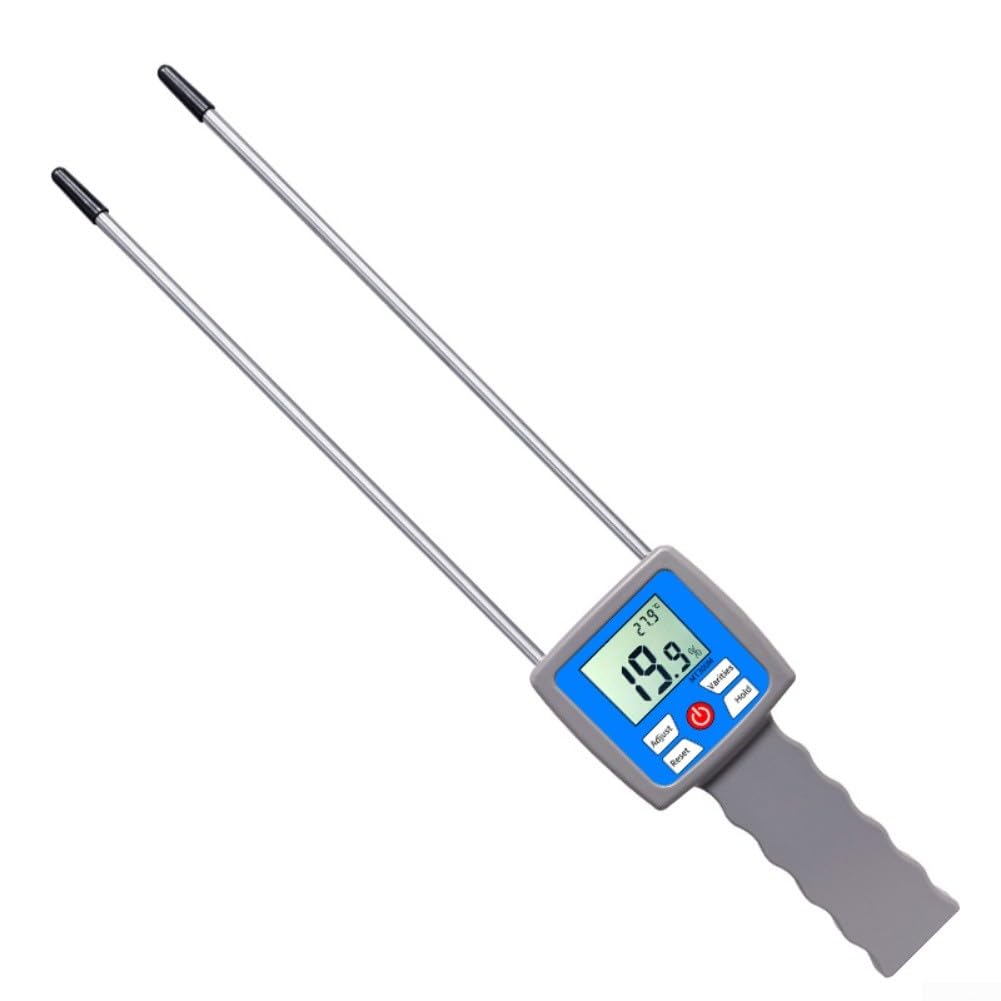 Analizador de humedad multifuncional, medidor de humedad digital para pruebas de materiales, laboratorio, uso industrial, medición de madera de grano