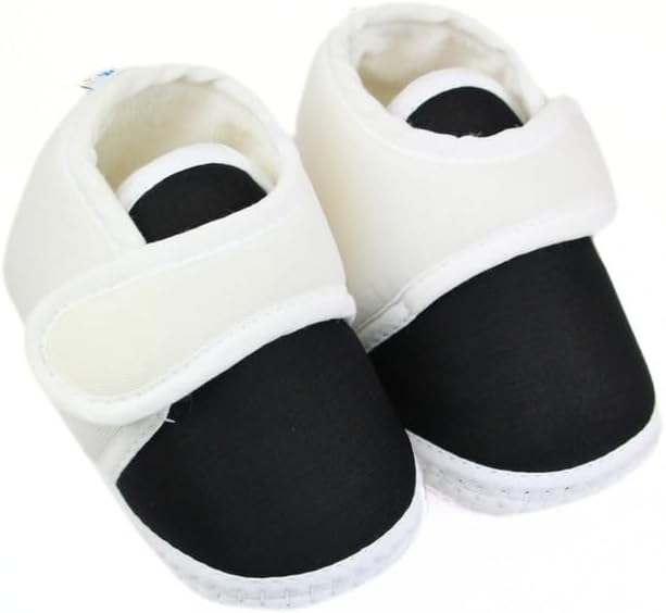 Neska Moda 6 To 12 Months Baby Boys & Girls Solid Cotton Hook & Loop Shoes/Booties