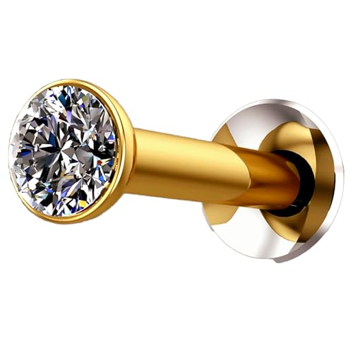 Shradha Jewellers 2-in-1 Gold Plated White Stone Nose Pin and Earring for Women and Girls Special Occasions, Gift for Birthdays Anniversaries and More (1.0 mm) (B0DC4LL8KD) Amazon Price History, Amazon Price Tracker