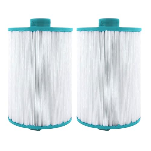 Hurricane Filters 2 Pack HF5H35-01 Advanced Pool Filter Cartridge - Replacement for PAS35P, Unicel 5CH-35, Filbur FC-0300, Elite Spas
