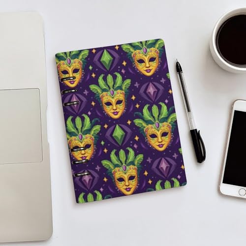 Carnet de notes en cuir A5 rechargeable pour cadres et école