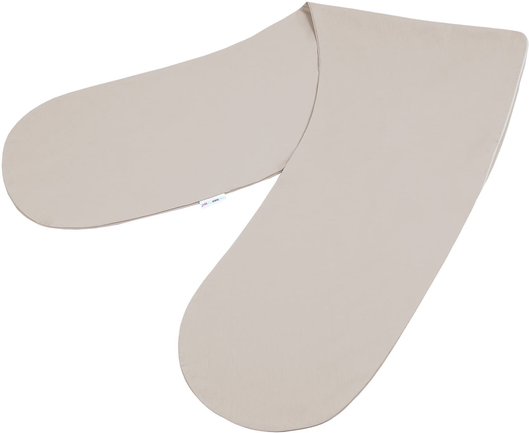 Julius Zöllner Stillkissenbezug 190 cm Uni Taupe