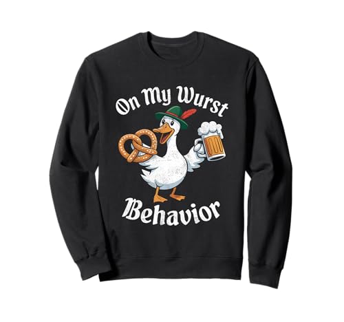 On My Wurst Behavior Oktoberfest Funny German American Humor g[i[