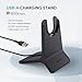 Yealink BH70 with Stand Wireless Bluetooth Headset with Microphone for Work, up to 35h Talking Battery Life, 3 Noise Cancellation Mics, Teams Certified, ≤90min Fast Charging, NO Power Adapter Needed
