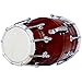 SHREYAS Dholak 18 - Bolt-Tuned, Mango Wood, Brown, Hand Made Indian, Kirtan, Mantra