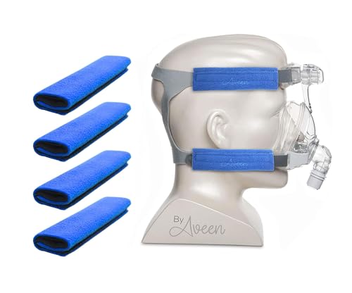 AVEEN 4-Packs CPAP Strap Covers, CPAP Strap Comfort Pads, CPAP face Pads, Comfortable CPAP supplies