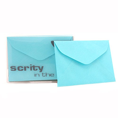 Envelope Visita 72x108 Bahamas Azul Turquesa - Scrity