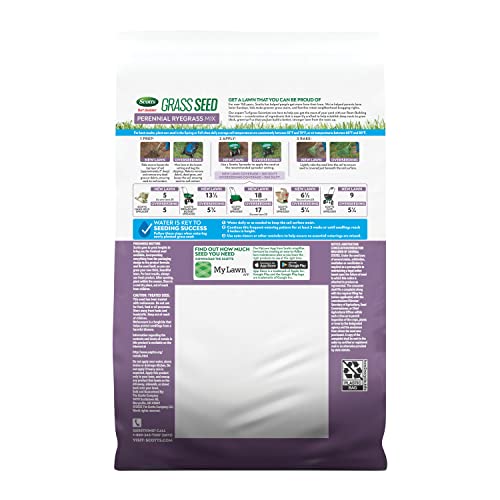 Scotts Turf Builder Grass Seed Perennial Ryegrass Mix, 2.4 lbs. - image 2