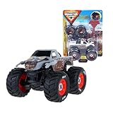 MonsterJam Mechanix - Vehículo a Escala 1:43 con Piezas Desmontables, Incluye Destornillador y 4 Ruedas, Modelo Zombie, 4 Modelos Disponibles para Coleccionar, Famosa (MNJ00400)