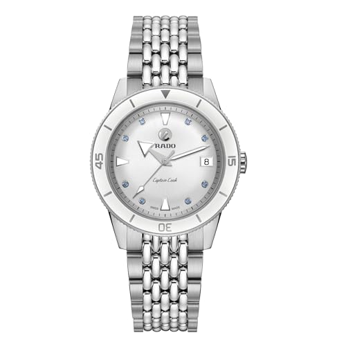 Rado -Captain Cook-Womens-Swiss Automatic Watch-Stainless Steel-Sapphire Crystal -37mm