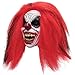 Ghoulish Productions Reddish the Clown Face Mask Clown Mask Adult Scary. Clown Scary Mask For Adults. Clowns Line. Adult Mask. One Size Latex Mask