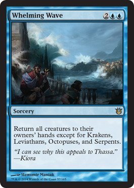 Magic The Gathering - Whelming Wave (57/165) - Born of The Gods