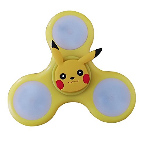 Frexercise Hand Spinner Fidget Spinner Toy, Pika/Yellow