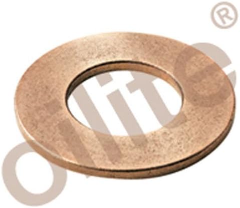 Oilite TT1303-01 - Plain Th er - 3/4" ID, 1-3/8 in OD, 1/16 in Thickness, Oil-Impregnated Bronze, Pack of 15
