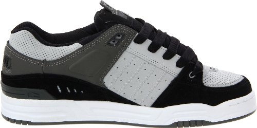 Image of Globe Mens Fusion Skate Shoes, Grey /Black /Charcoal, 11.5 M US
