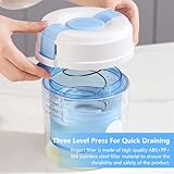 Zoom IMG-1 colino per yogurt greco separatore Zoom IMG-1 colino per yogurt greco separatore