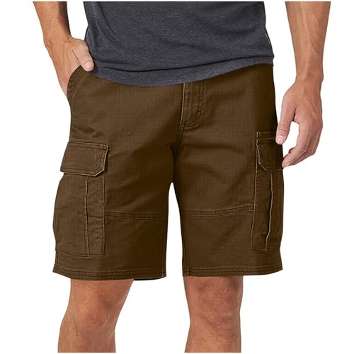 Pantalones Cortos Hombre Trabajo Casual Verano Pantalon Corto Cargo Cómodo Pantalón Corto Deporte Talla Grande Vintage Bermudas Suave Shorts Deportivo Ligero Ropa Deportiva Transpirables Fitness Playa