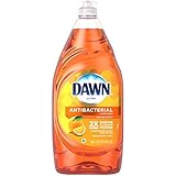 Dawn® Ultra Antibacterial Hand Soap Dishwashing Liquid Dishwashing Soap, Orange Scent, 40 Oz Bottle