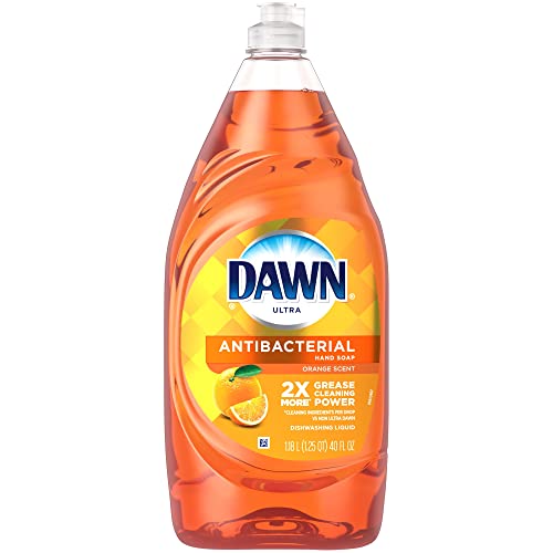 Dawn Ultra Antibacterial Hand & Dish Soap, Orange, 40 Oz