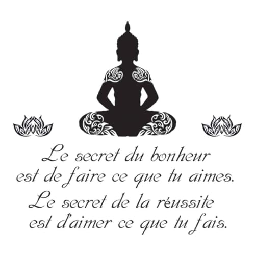 Sticker citation Bouddha