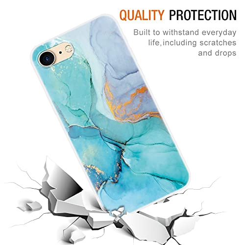Yoedge 2 Pezzi Marmo Cover per iPhone 8/7 / iPhone...