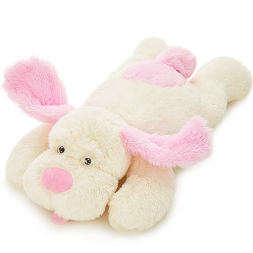 Image of MaoGoLan Giant Stuffed Puppy Dog Big Plush Extra Large Stuffed Animals Soft Plush Dog Pillow for Girls Kids 31 inch