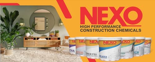 Image of NEXO Xtra Cool coat, flexible, Roofseal, 5 Litre, Waterproofing and Heatproofing Solution for Roofs, Terraces, Homes etc (5kg)