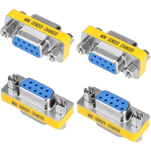 6 PCS DB9 Maschio a Maschio/Femmina a Femmina, Cambio Di Genere 6 PCS DB9 Maschio a Maschio/Femmina a Femmina, Cambio Di Genere